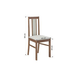 Dřevěná jídelní židle K75 Lefkas