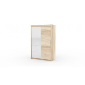 Šatní skříň s posuvnými dveřmi a zrcadlem ESTI Sonoma 2 Ne 4