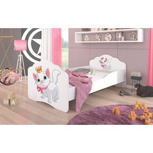Dětská postel 160x80 cm Kočička Bez zásuvky