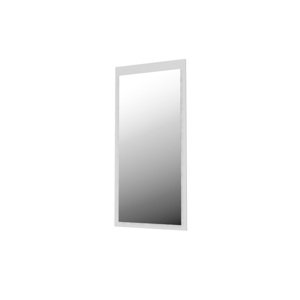 Velké zrcadlo na zeď Imete 100 x 45 cm Alaska bílá