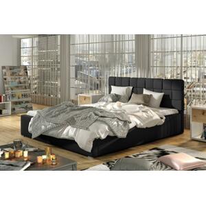 ALFRED II čalouněná postel s kovovým roštem | 140-200x200 cm