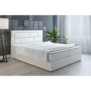 KF, LOVEL 160x200 cm boxspring postel s úložným prostorem