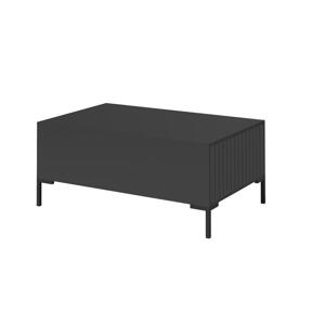 TIMUR konferenční stolek, černý, 105x46 cm