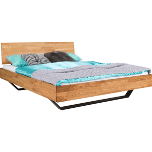 Dubová postel Wigo Classic 160x200 cm, dub, masiv