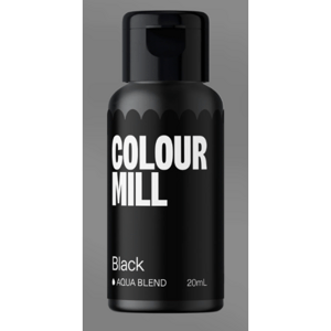 Aqua blend 20ml černá 20ml - colour mill