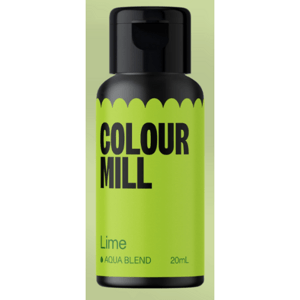 Aqua blend 20ml lime 20ml - colour mill