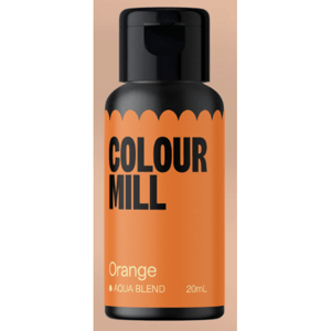 Aqua blend 20ml orange 20ml - colour mill