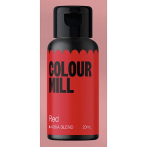 Aqua blend 20ml red 20ml - colour mill