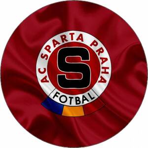 Jedlý papír Logo Sparta Praha 19,5 cm