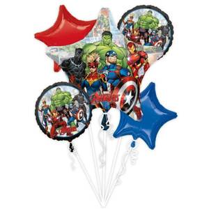 Fóliové balónky sada 5ks Avengers - Amscan