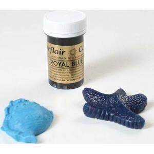 Gelová barva Sugarflair (25 g) Royal Blue