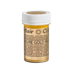 Tekutá glitterová barva gold, 20g - Sugarflair