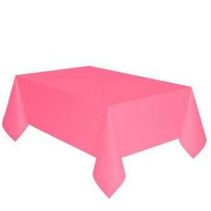 Papírovýubrus růžový 137x274 cm - Amscan