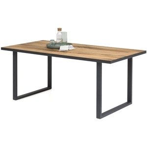 Jídelní stůl Croft 160x90 cm, divoký dub - BAZAR